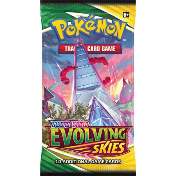 Pokémon TCG Evolving skies booster pack vinticards