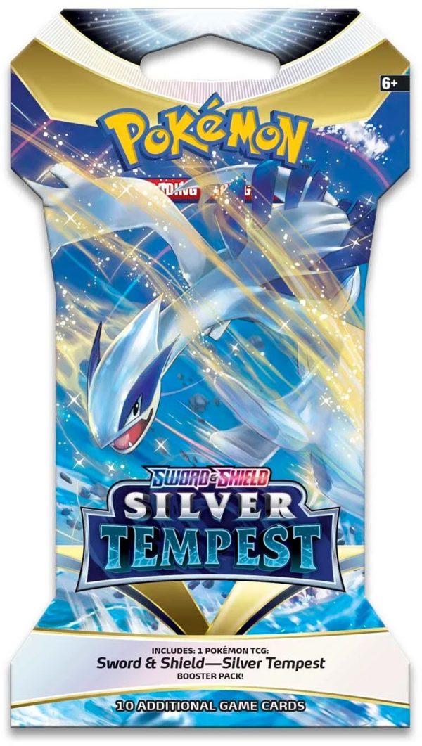 Silver Tempest sleeved booster 4