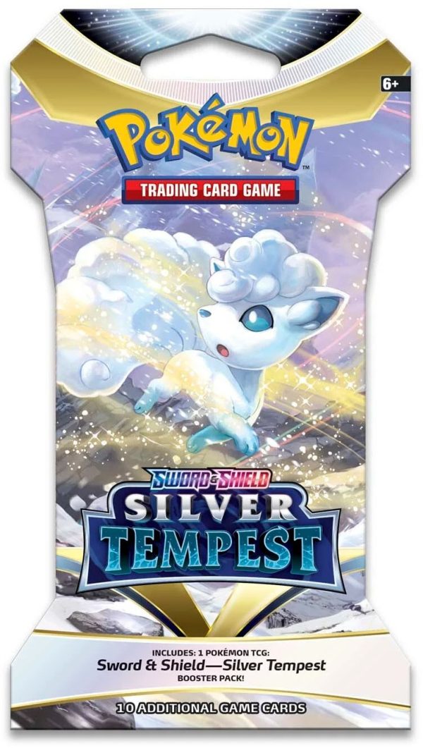 Pokémon Silver Tempest vulpix booster