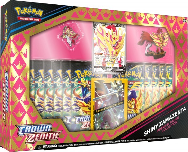 Crown Zenith Shiny Zamazenta Premium Collection Box