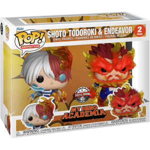 Funko! Pop! Animation! My Hero Academy Shoto Todoroki & Endeavor (2 pack)- Pokemart