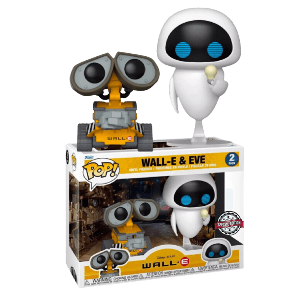 Funko! Pop! Disney Pixar! Wall-E & Eve 1119