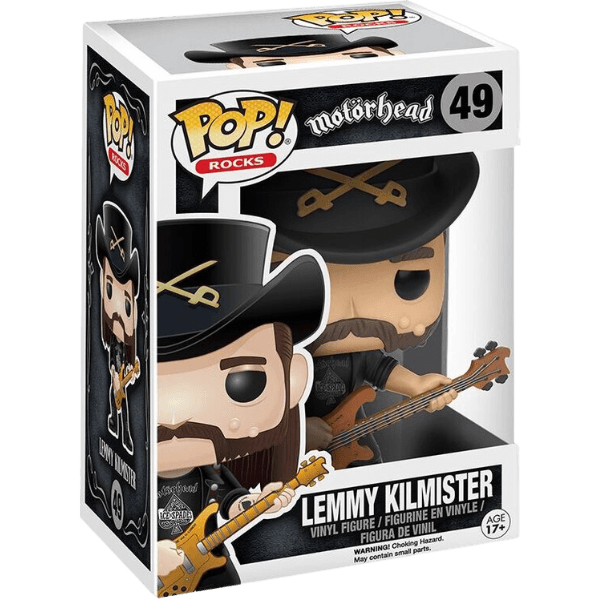 Funko! Pop! Icon! Motörhead Lemmy Kilmister 49 Pokemart