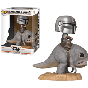 Funko! Pop! Star Wars The Mandolarian On Blurrg 358 (1)-Pokemart