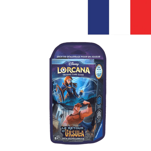 Lorcana Disney - Le Retour d'Ursula - Deck de demarrage - Anna & Hercule - pokemart.be