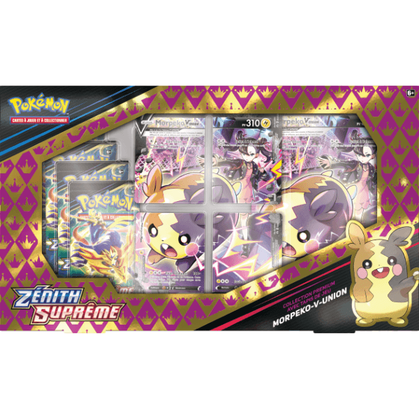 Pokemon zenith supreme collection premium morpeko v-union front pokemart