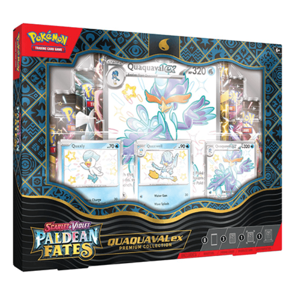 Pokémart.be- Pokémon TCG - Paldean Fates Premium collection box Quaquaval