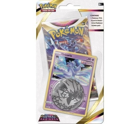 Pokémon Astral Radiance Checklane Blister Oricorio