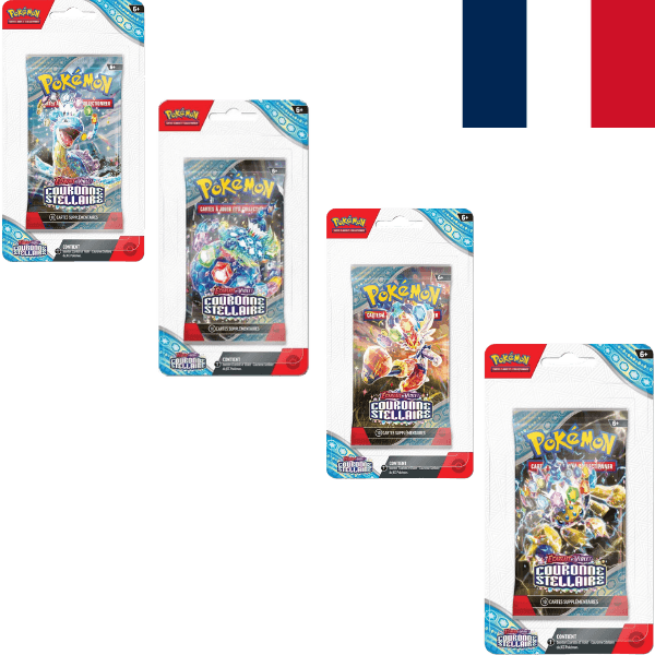 Pokemon JCC - Ecarlate et Violet 7- Couronne Stellaire Booster sous blister Pokemart