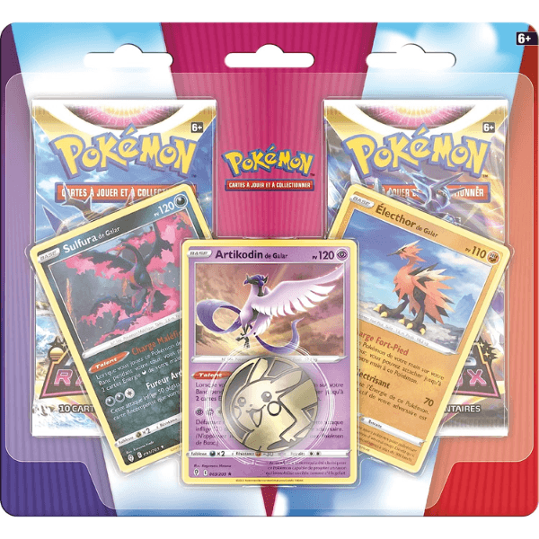 Pokémon Pack 2 Booster Packs October 2022 Trading Cards Ages 6 and up, 2PACKOCT22-Pokemart.be