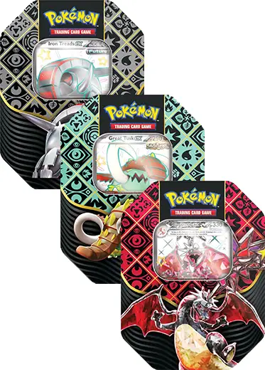 Pokémon TCG - Paldean Fates 4 Pack tin (artset)