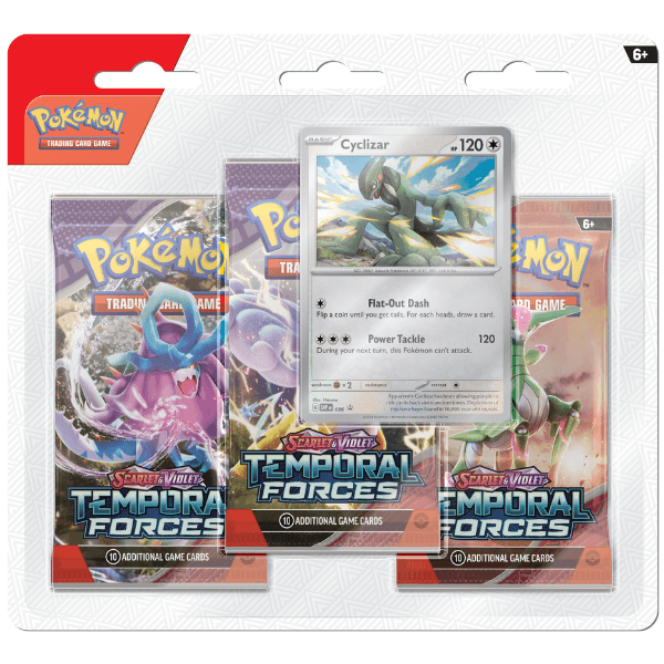 Pokémon TCG SV5.0 - Temporal Forces- Tripack- Cyclizar - Pokémart.be