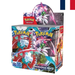 Pokemon écarlate et violet EV04 Faille Paradoxe booster display FR Pokemart