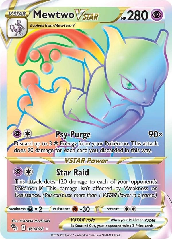 Rainbow Mewtwo VSTAR