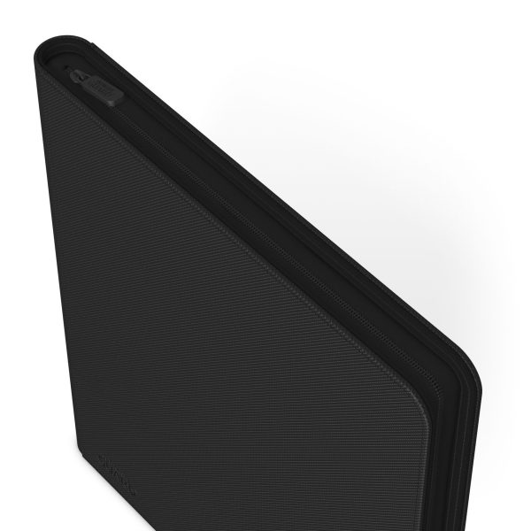 Ultimate Guard Zipfolio 480 - 24-Pocket XenoSkin (Quadrow) - Black - Top View