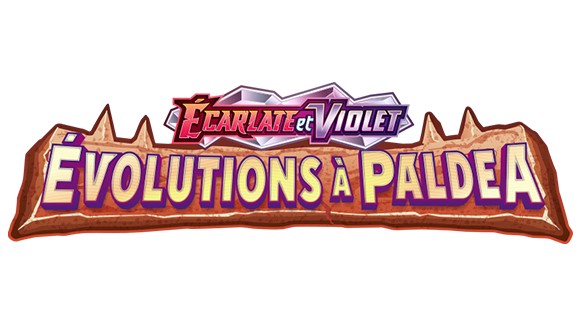 logo Pokemon Écarlate et Violet Évolutions à Paldea FR