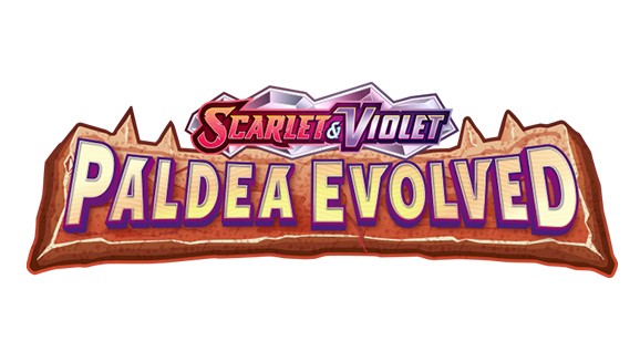 Pokemon Scarlet & violet paldea evolved logo pokemart