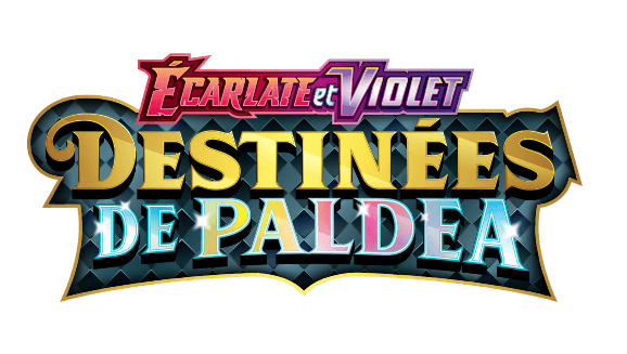 Logo écarlate et violet Destinées de Paldea