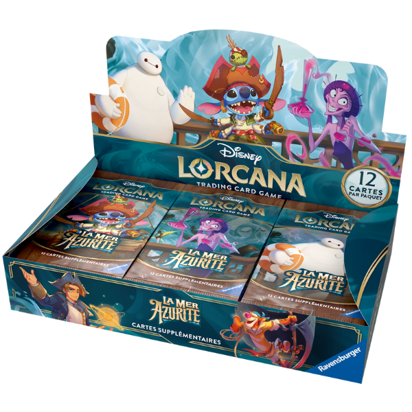 Disney Lorcana La Mer Azurite Display Booster