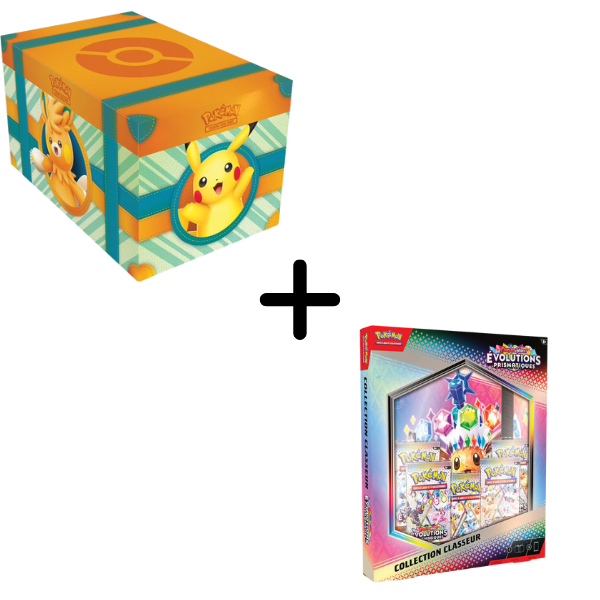 Pokémon Evolutions Prismatique Collection Classeur bundle VintiCards