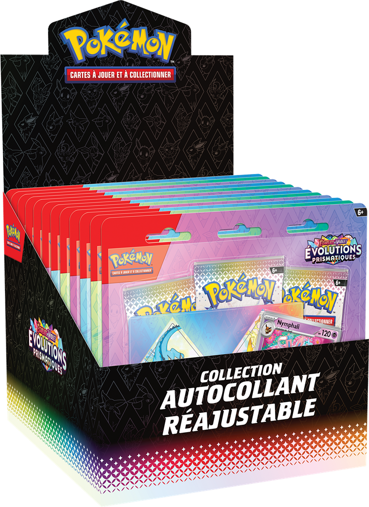 Pokémon JCC EV 8.5 Evolutions Prismatiques Blister Display
