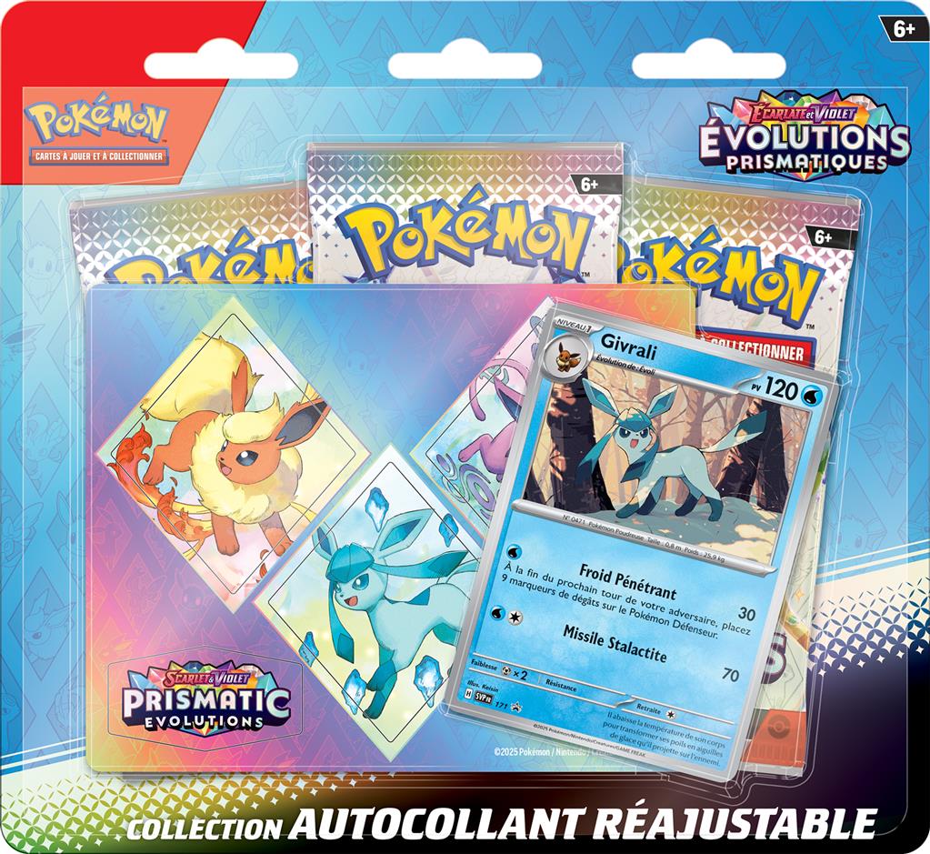 Pokémon JCC EV 8.5 Evolutions Prismatiques Blister Givrali