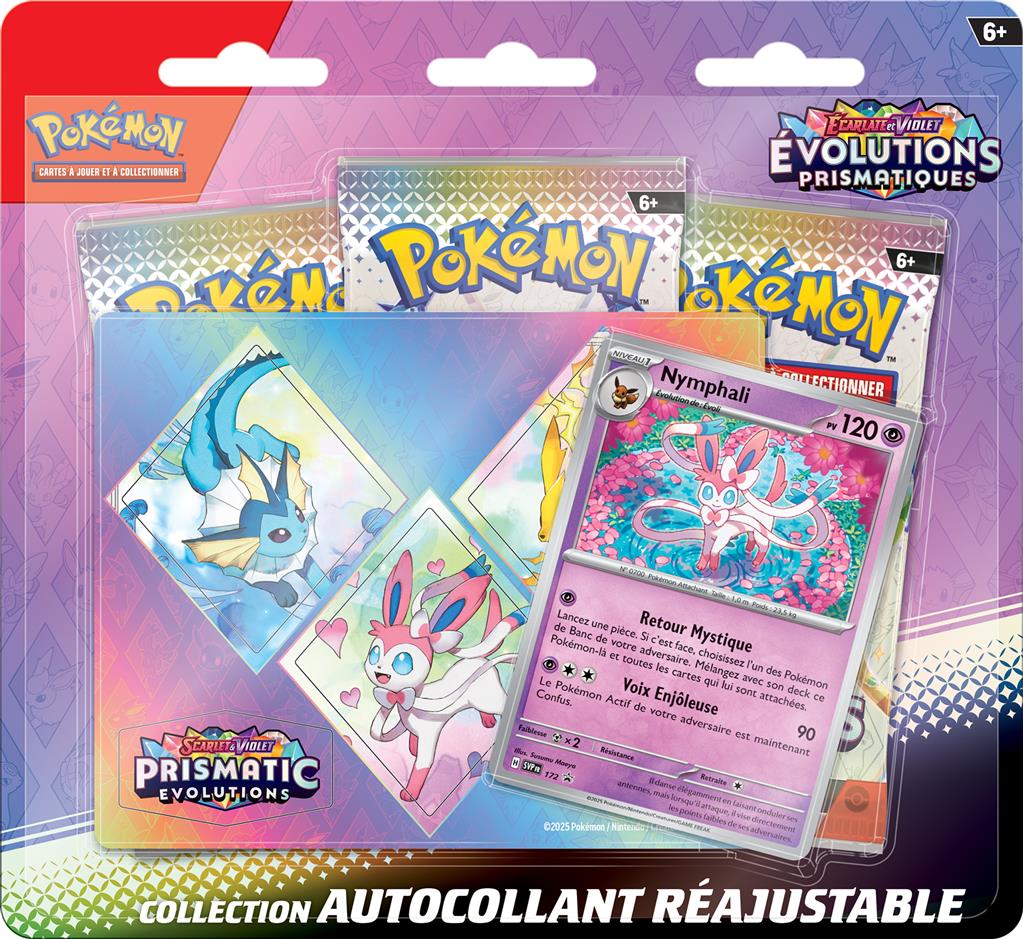 Pokémon JCC EV 8.5 Evolutions Prismatiques Blister Nymphali