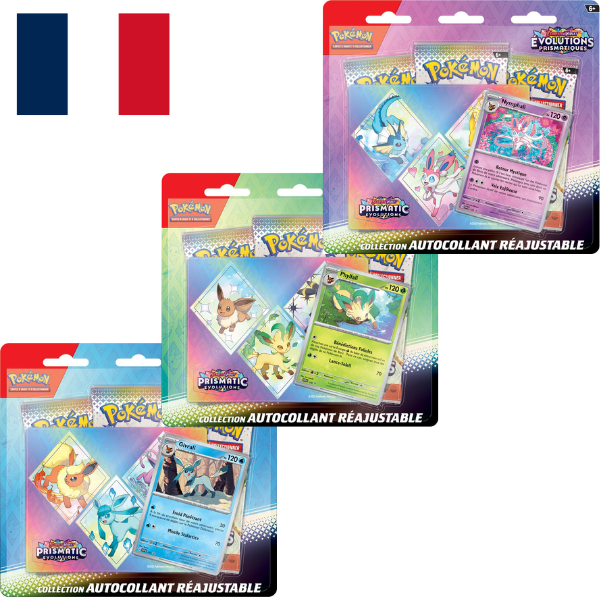 Pokémon JCC EV 8.5 Evolutions Prismatiques Tech sticker Box VintiCards