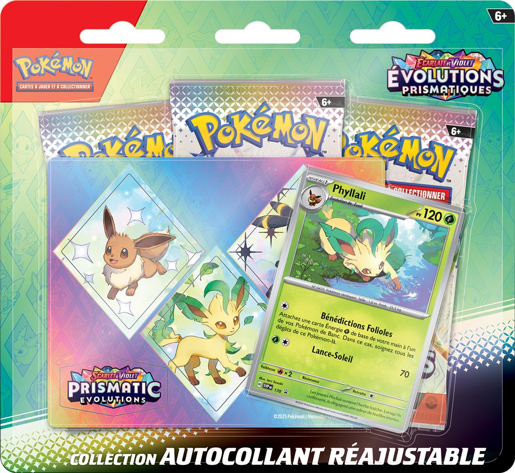 Pokémon JCC EV 8.5 Evolutions Prismatiques blister Phyllali