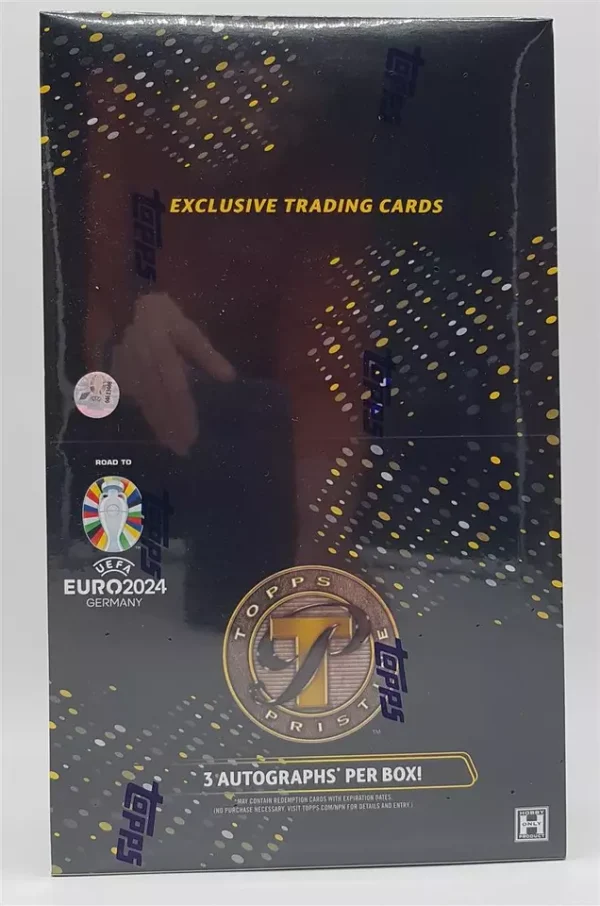 Topps Pristine Road to euro 2024 Hobby Box top