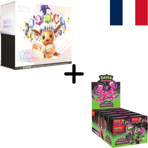 Pokémon JCC écarlate et violet évolutions prismatiques bundle etb vinticards