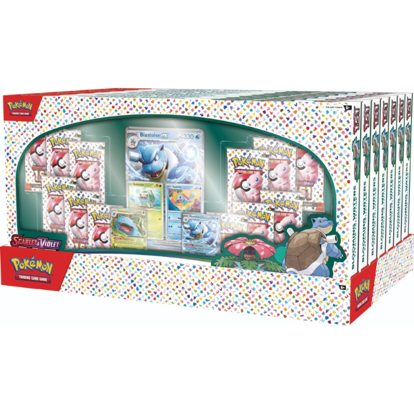 Pokémon TCG Scarlet & Violet 151 Blooming Waters Premium Collection mastercase vinticards