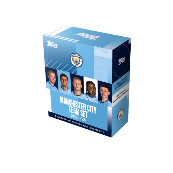 Topps Manchester City Team Set 202425 Vinticards