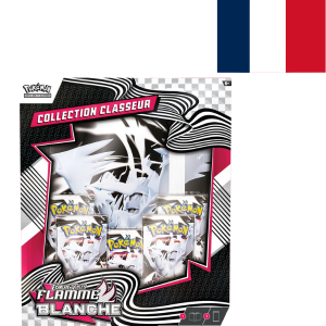 Pokemon JCC Ecarlate & Violet Flamme Blanche Collection Classeur