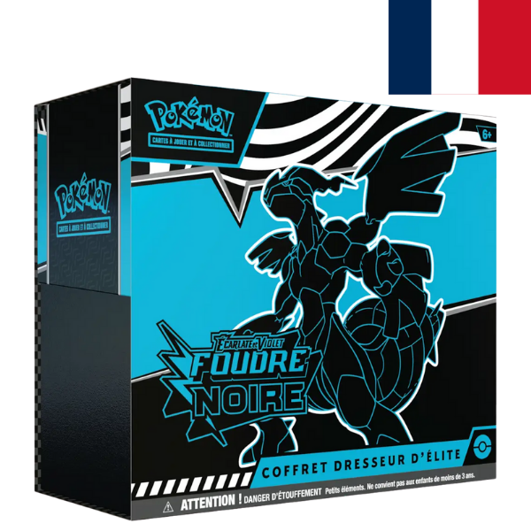 Pokemon JCC Ecarlate & Violet Foudre Noire Coffret Dresseur D'Elite