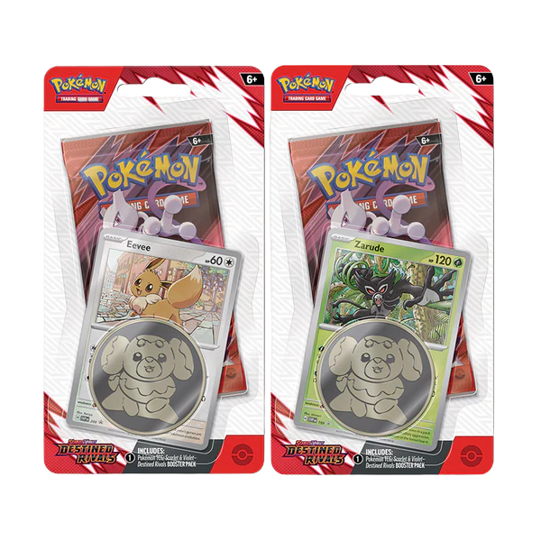 Pokémon TCG Scarlet & Violet destined rivals checklane blister