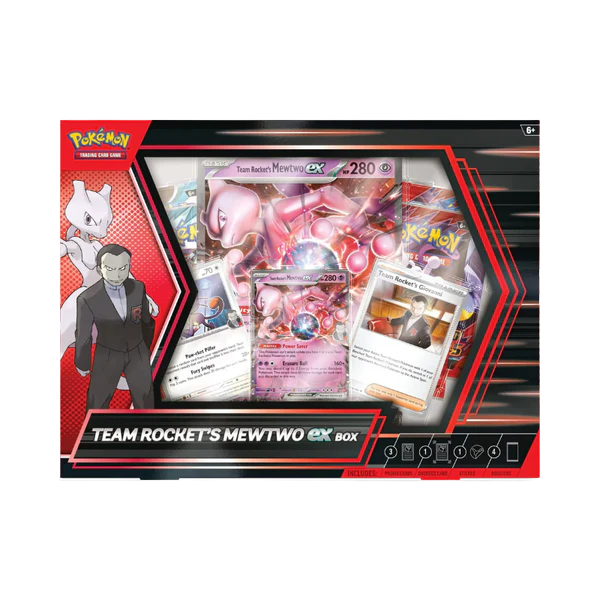 Pokémon TCG Team Rocket's Mewtwo Ex Box