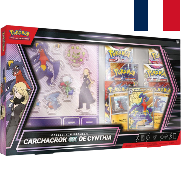 Pokemon JCC Collection Premium Carchacrok Ex De Cynthia