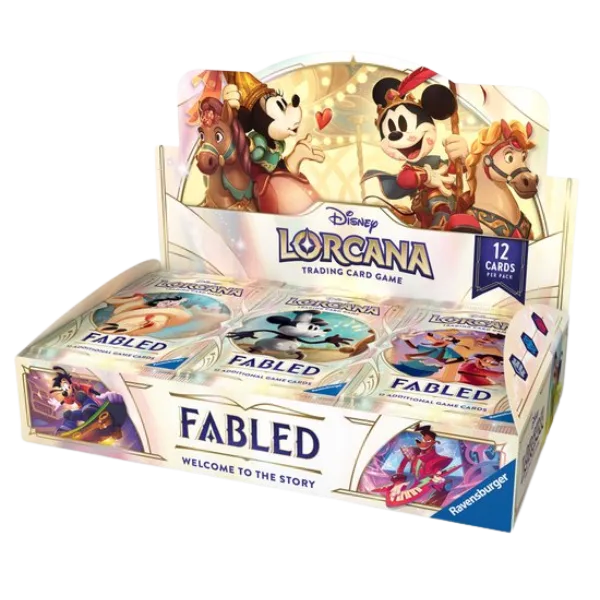 Disney Lorcana TCG Fabled Welcome to the story Boosterbox