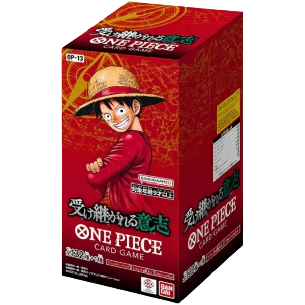 One piece op 13 JP booster display