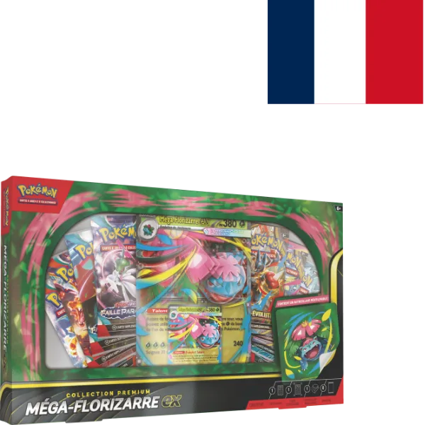 Pokemon JCC Méga-Florizarre Ex Collection Premium
