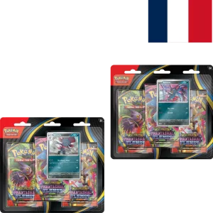 Pokémon JCC Méga-évolution Flammes Fantasmagoriques tripack (set de 2)