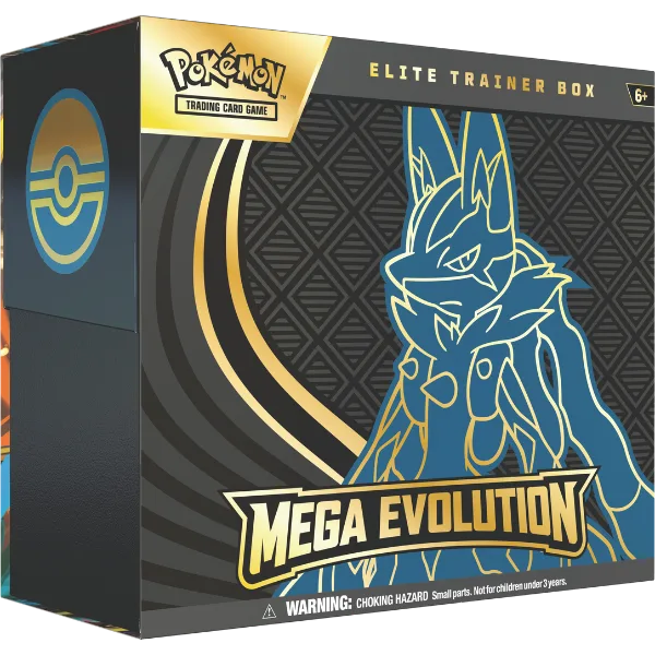 Pokémon TCG Mega Evolution Elite trainer Box Lucario