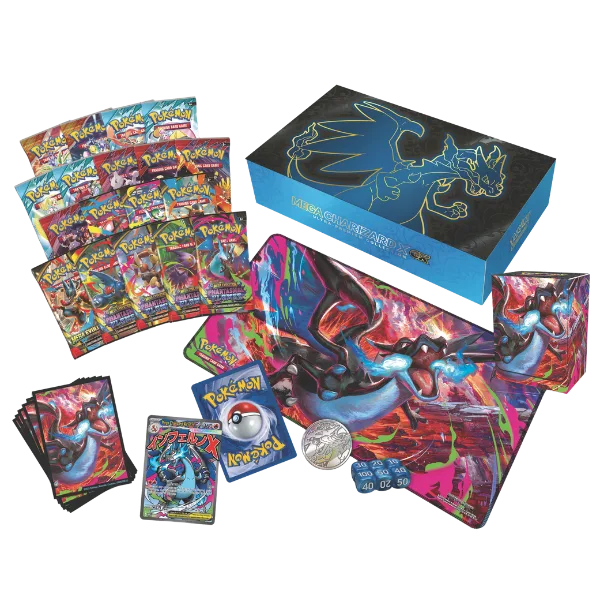 Pokemon TCG Mega Charizard X UPC inhoud