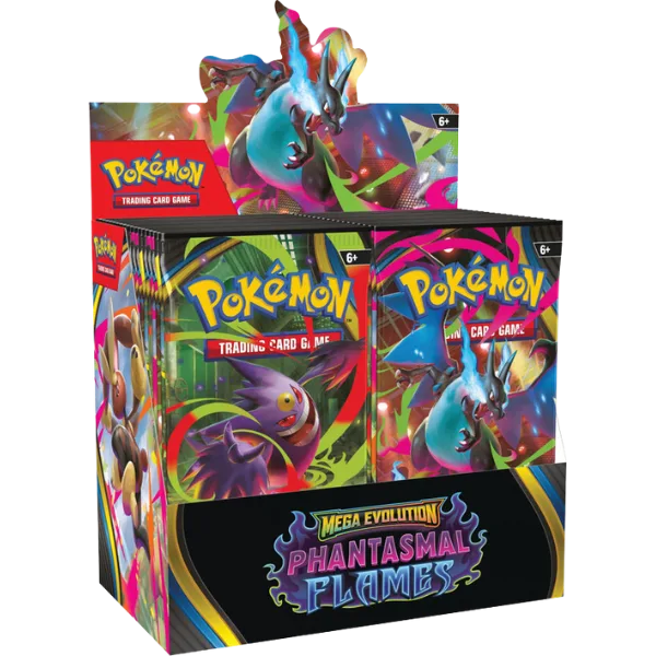 Pokemon TCG Mega Evolution Phantasmal Flames Boosterbox