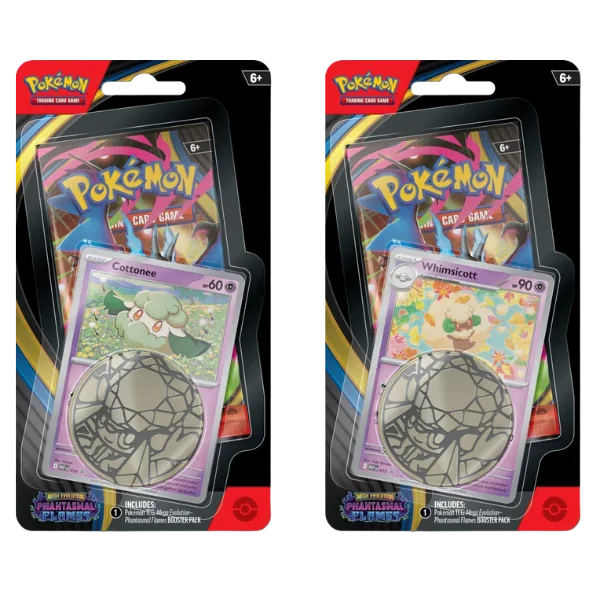 Pokémon TCG Mega Evolution Phantasmal Flames Checklane blister