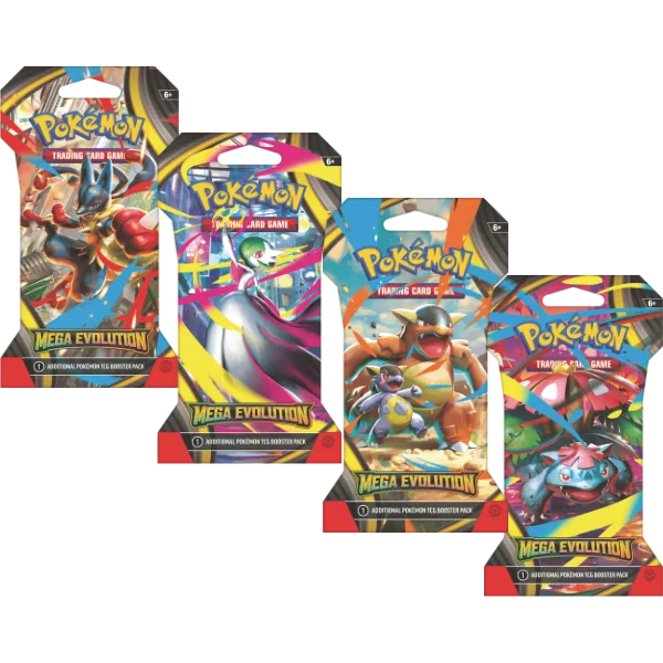 Pokémon TCG Mega Evolution Sleeved booster