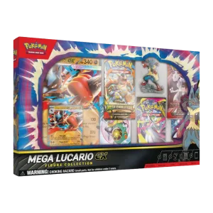 Pokemon TCG Mega Lucario Ex Figure Collection