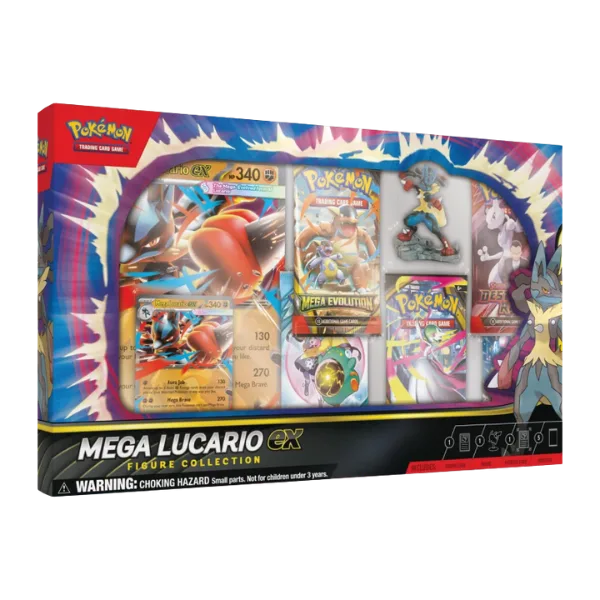 Pokemon TCG Mega Lucario Ex Figure Collection