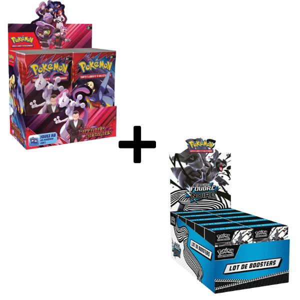 Vinticards bundle Rivalités Destinées + Foudre Noir Booster bundle display